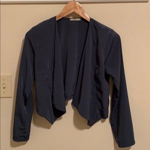 cute dark green lightweight cardigan